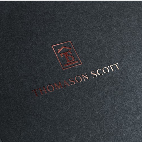 Simple logo for a real estate company.