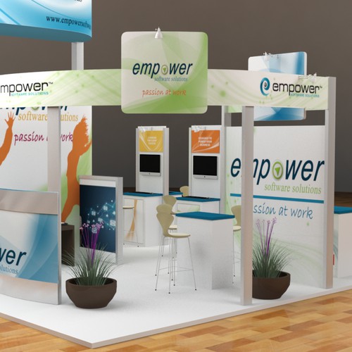 Create an eye-catching tradeshow booth!