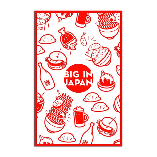 Menu cover for restaurant Big in Japan