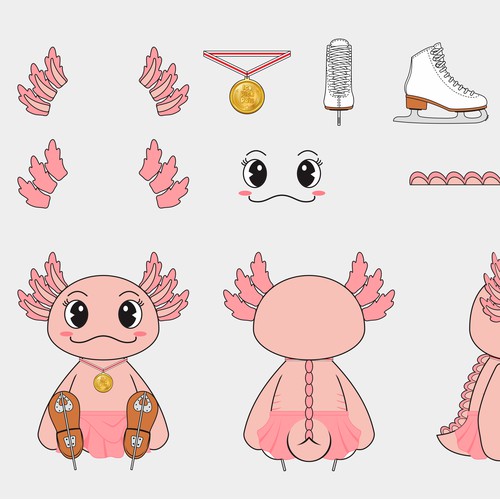 Concept Arts for Stuffed Animals Company 