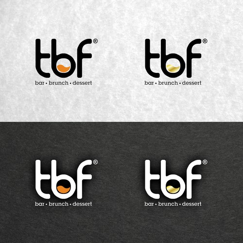 >>>> Attention grabbing & modern logo for TBF - Bar Brunch Dessert <<<<