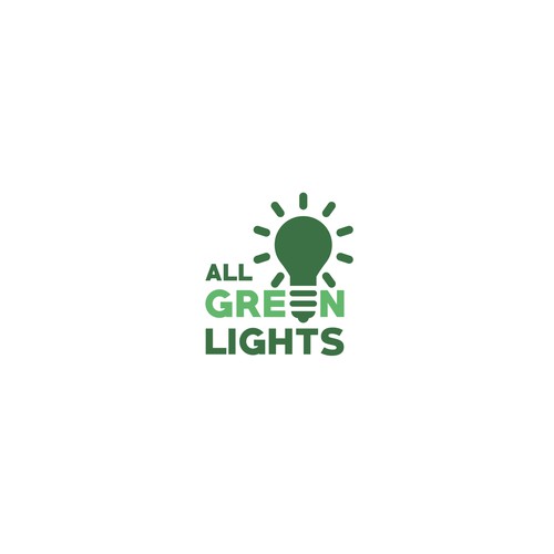 All Green Lights Logo Designs