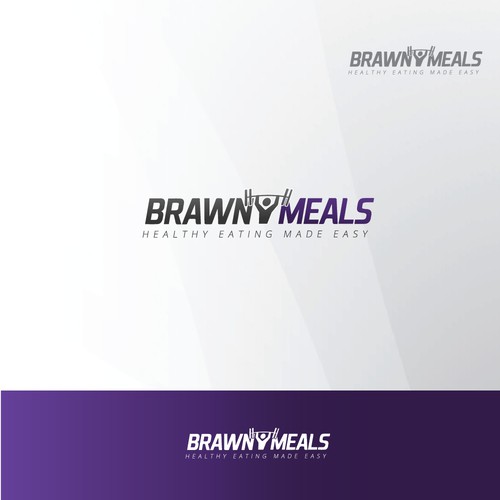 Logo concept for Brawny Meals