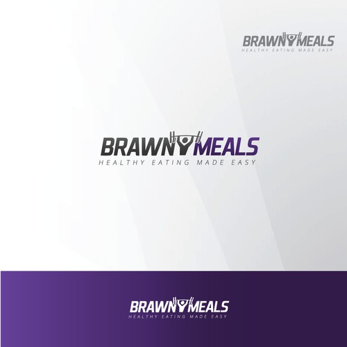 Logo concept for Brawny Meals