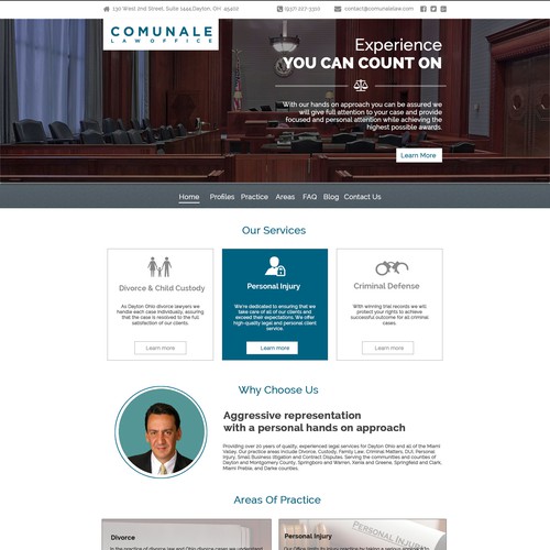 Landing Page - Comunale Law