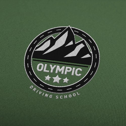 Logo Concept for Olympic Driving School