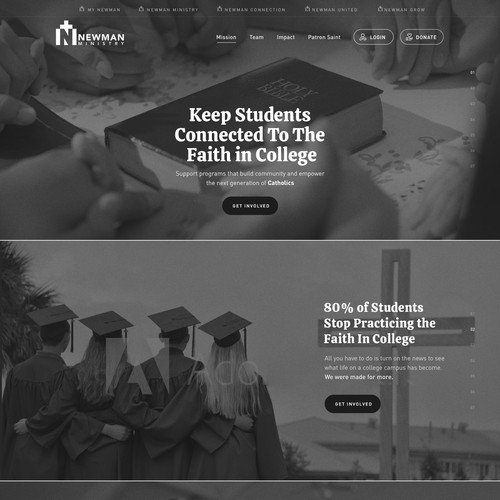 Non-Profit Ministry website