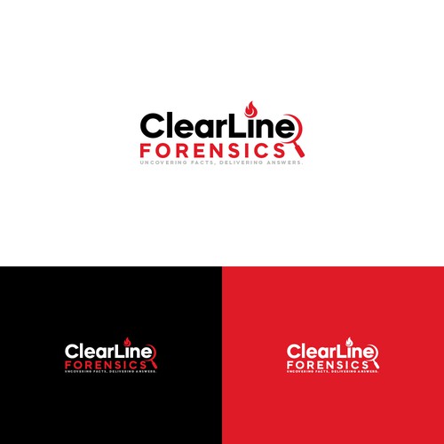 Logo Concept for ClearLine Forensics