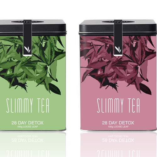 DESIGN A NEW TEA PACKAGING LABEL FOR SLIMMY TEA