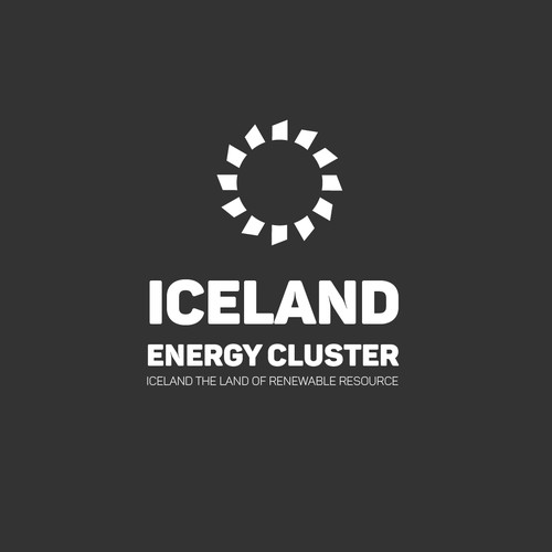 Logo concept for Iceland´s Renewable Energy Cluster