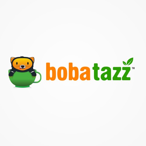 logo for boba tazz