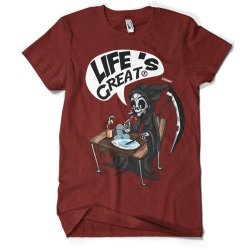 Life's Great t-shirt contest. Looking for great designs,