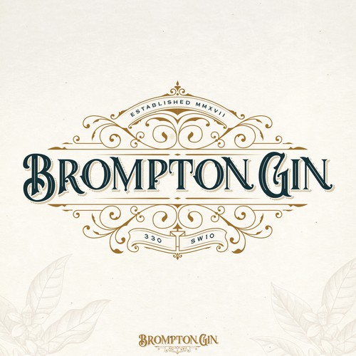 BROMPTON GIN LOGO PROPOSAL