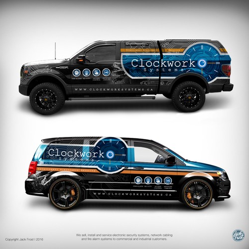 Create a cool wrap design for the best looking fleet on the road