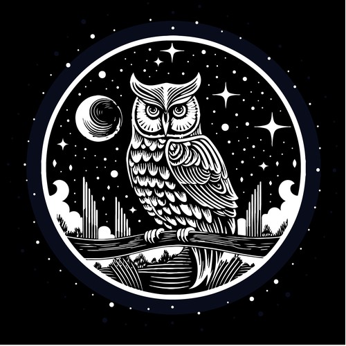 Owl Logo Design Available for Sale 