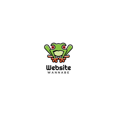 Frog Website Logo design