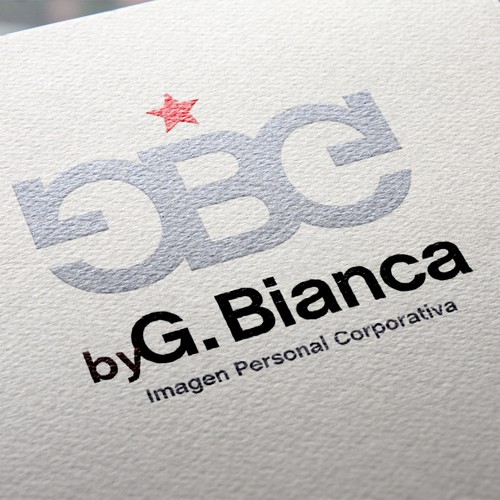 Simulación de logo en papel con textura