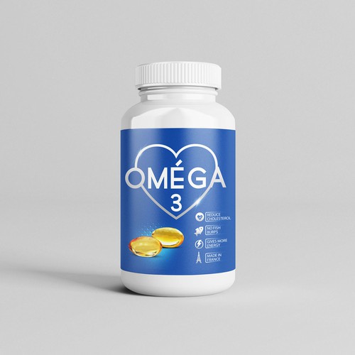 Label concept for Omega 3