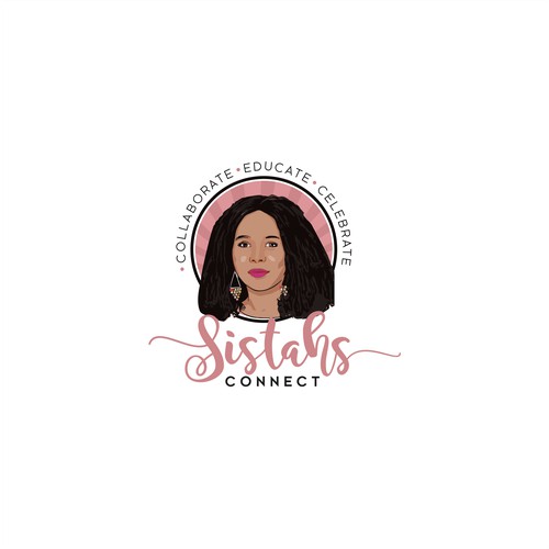 Logo design for a community and podcast geared toward women of color