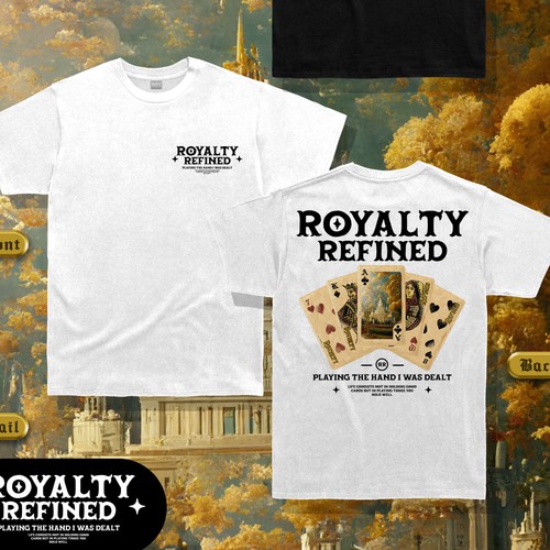 Classic Vintage Illustrations for Royalty Refined Brand