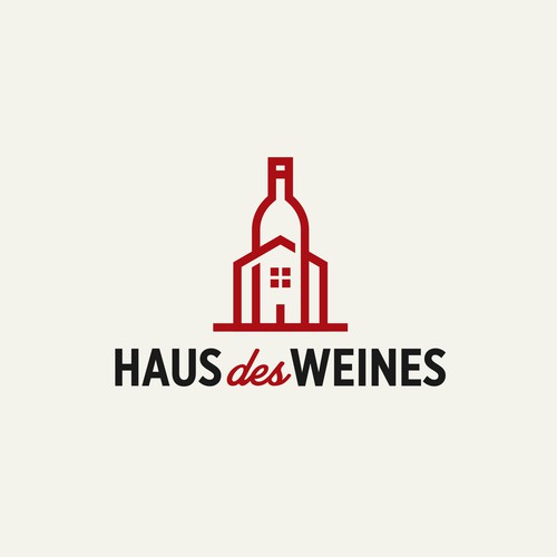 Develop a logo for the House of Wine.de domain