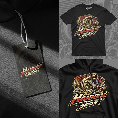 Hannen t-shirt artwork