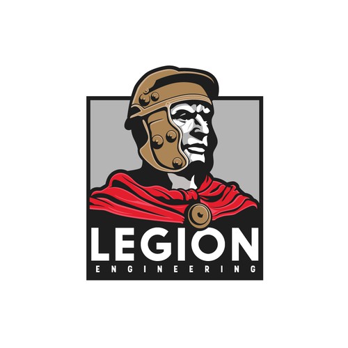 Legion Engineering logo design