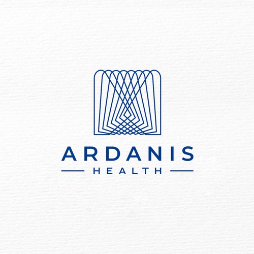 Geometric Healthcare Logo for Hospital Management Company