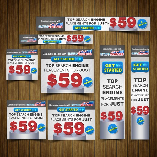 banner ad for ExtraVisitors.com