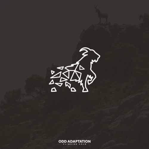 mountain goat climb adaptation logo