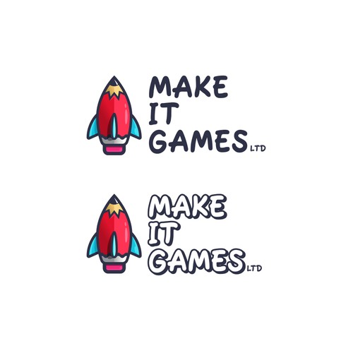 Winning logo for Make It Games Ltd