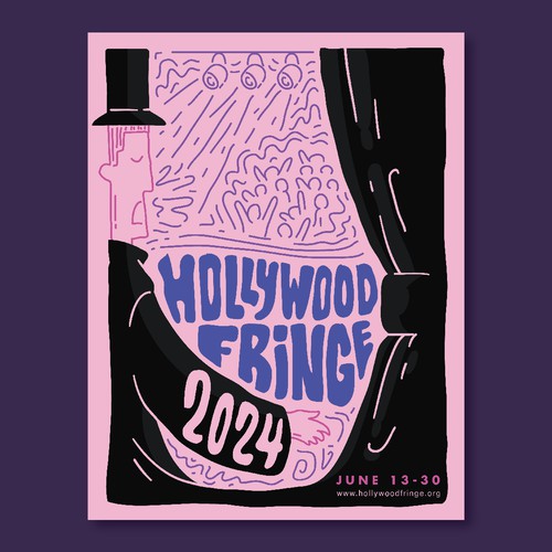 Cover Design/Illustration for Hollywood Fringe