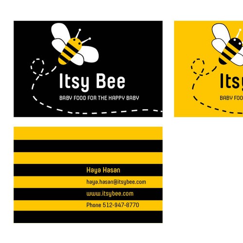 Itsy Bee needs a new logo and business card