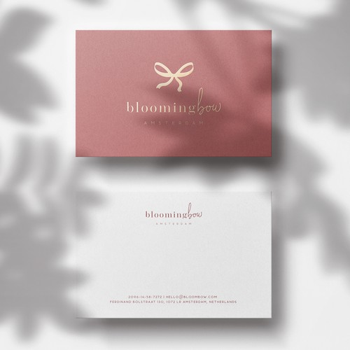 Bow logo design 