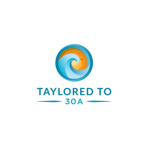 Logo concept for taylored to 30a
