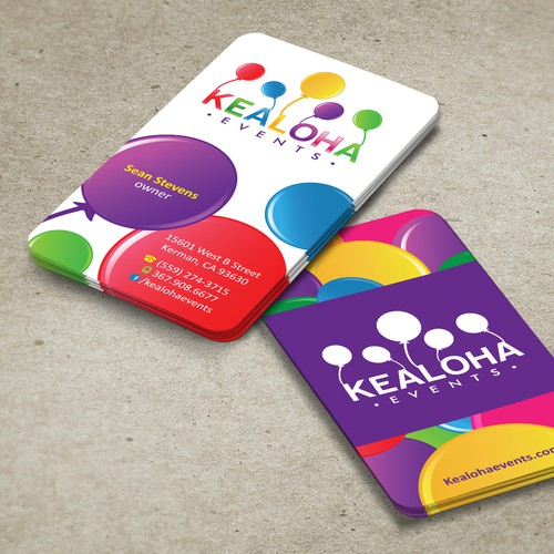 Kealoha Events needs a new stationery