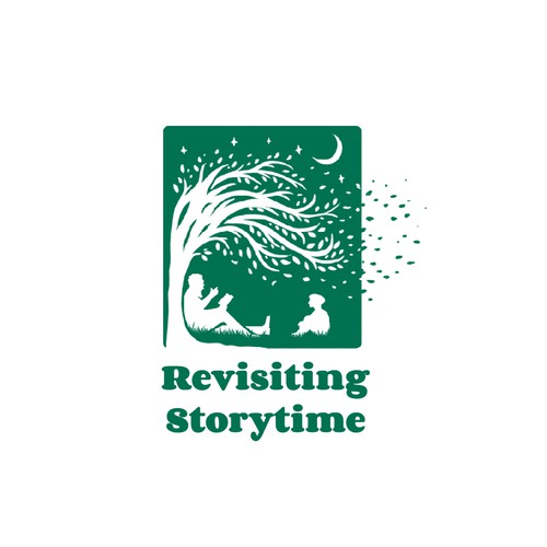 Nostalgic of storytime logo design