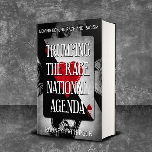 Thoughtful cover for a book about racims