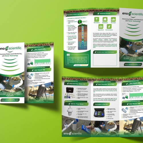 Trifold Brochure for Eno Scientific