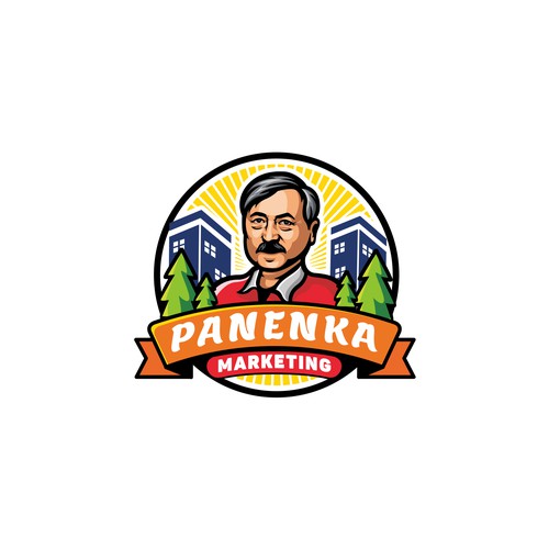 Panenka marketing logo design