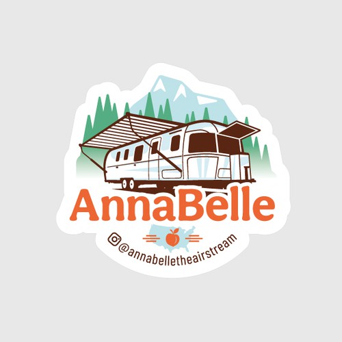 Airstream Camper logo / sticker