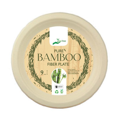 Package design needed for bamboo disposable plates