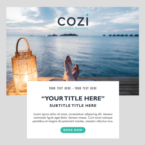 Cozi Vacation Email Template