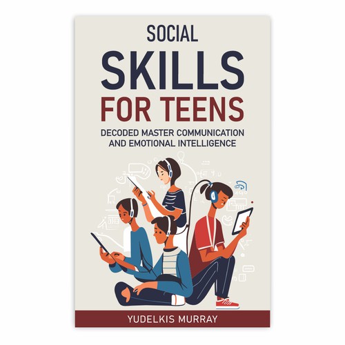 Book cover - Social skills for teens 