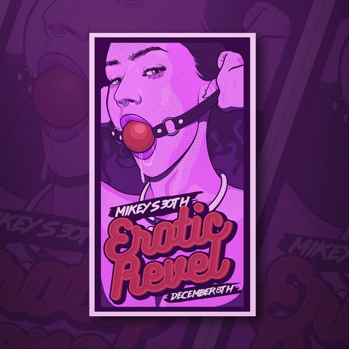 Poster Concept for Erotic Party