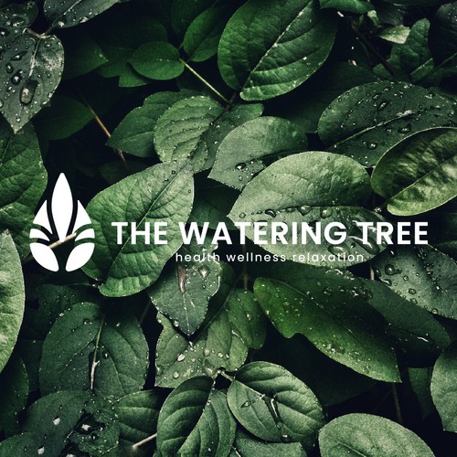 Simple logo for The Watering Tree