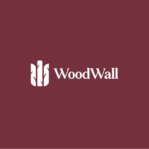 W Wood Logo