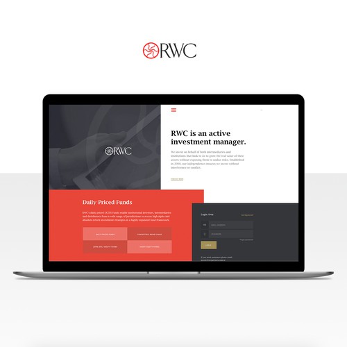 Homepage Website Design
