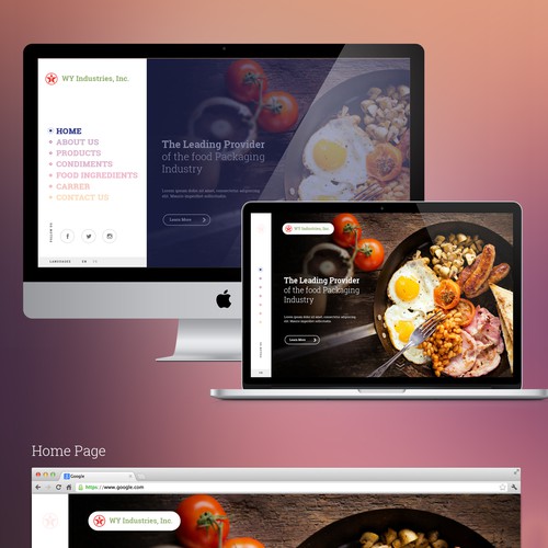 Website design