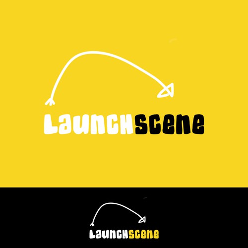 Launch Scene - The Ultimate Tech Co-working Space! - Logo Design